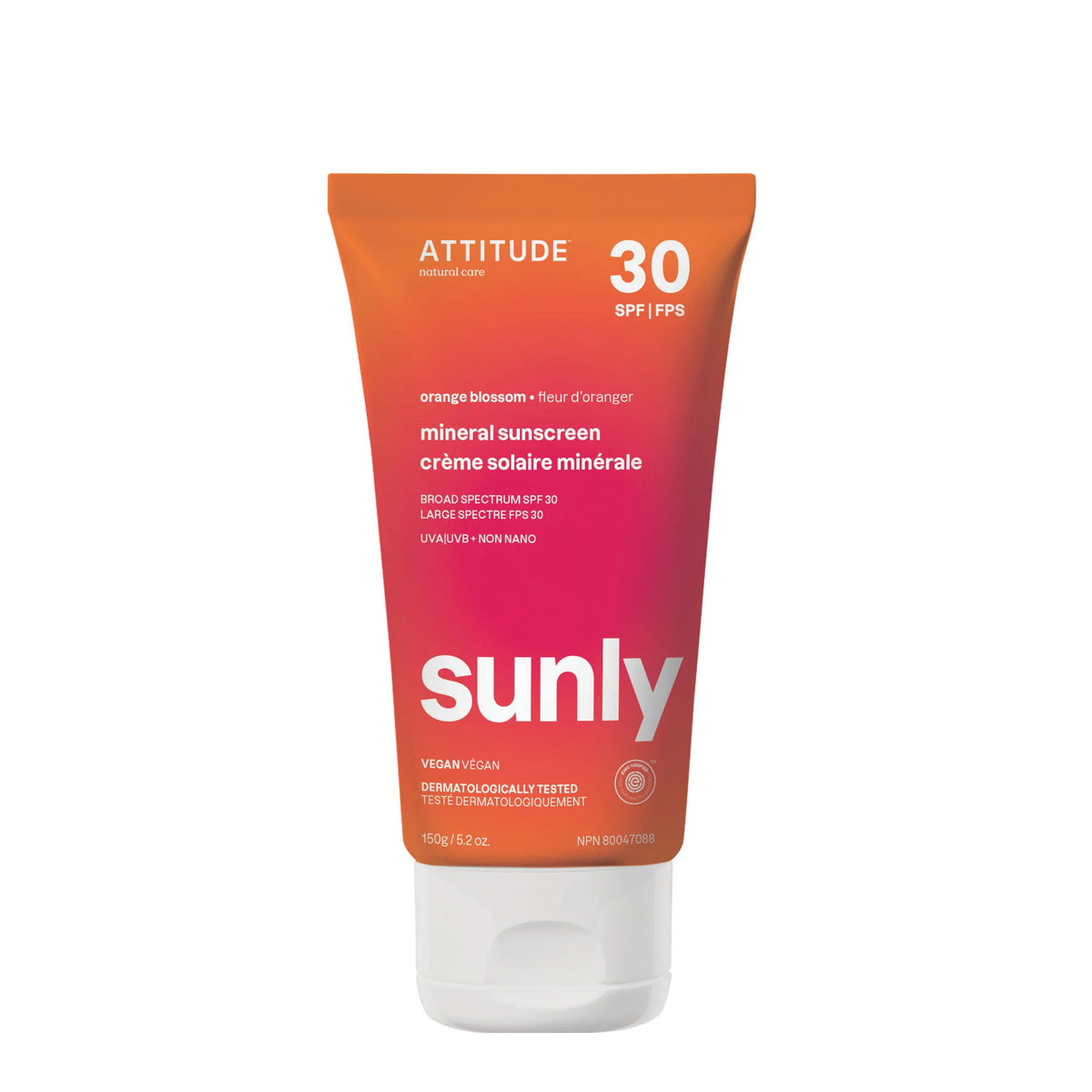 Crème solaire minérale FPS 30 corps