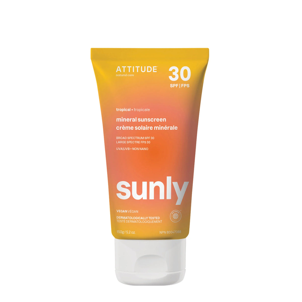 Crème solaire minérale FPS 30 corps