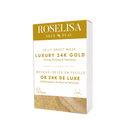 Masque gelée en feuille or 24K Luxe