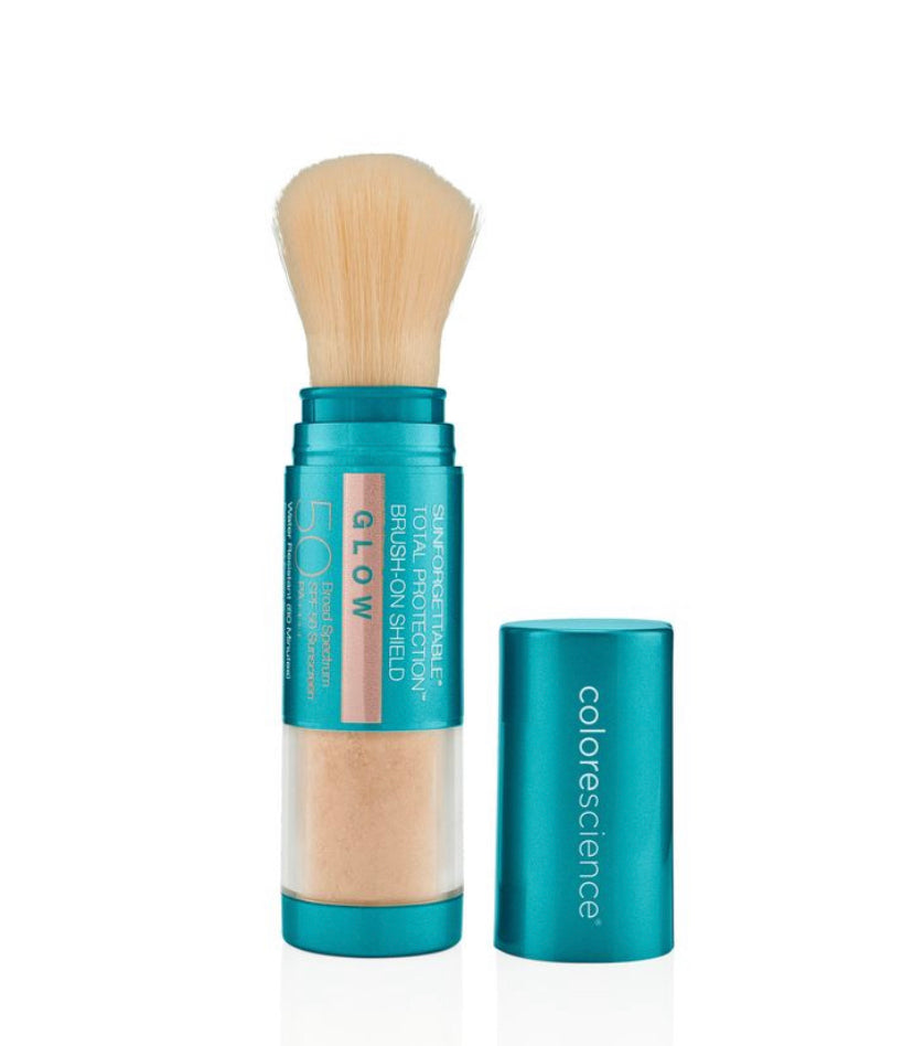 BROSSE SUNFORGETTABLE® AVEC PROTECTION ENVIROSCREENTM FPS 50 GLOW-BRONSE